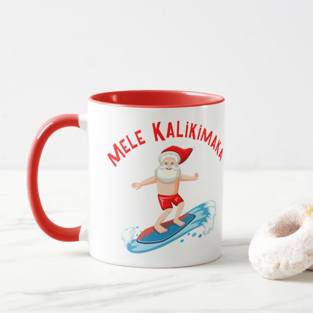 Caneca Mele Kalikimaka (Com Donut)