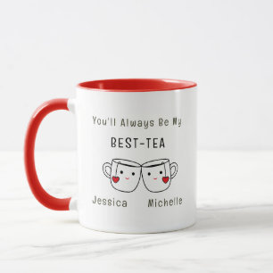 Caneca Melhor Amizade Personalizada do Chá