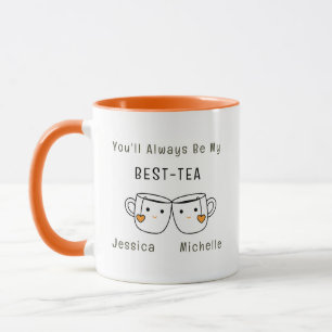 Caneca Melhor Amizade Personalizada do Chá