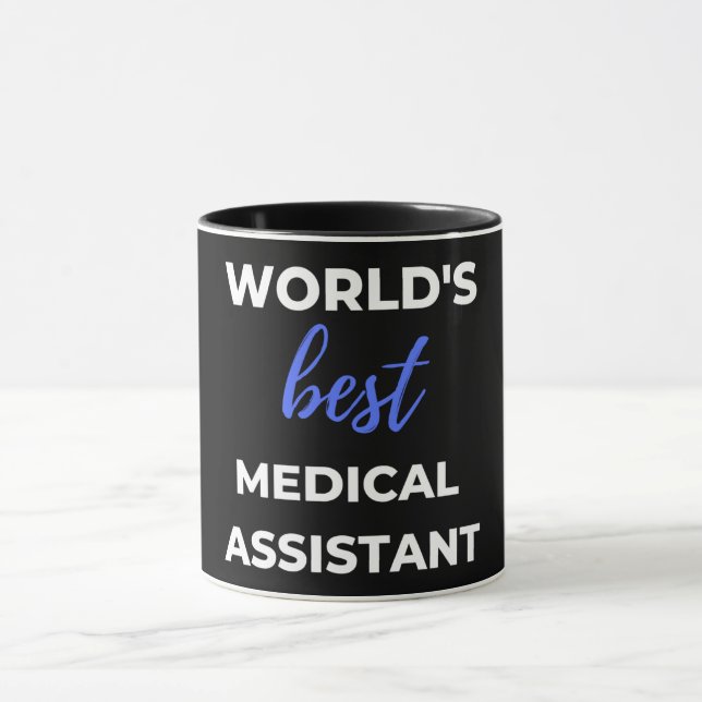 Caneca Melhor Assistente Médico do Mundo (Centro)
