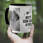 Caneca Melhor Bomba De Pai De Cão<br><div class="desc">A caneca moderna amante do cão, apresentando uma design minimalista e elegante, a caneca é enfeitada com um desenho de linha do punho do cão, bombeando a mão do dono e as palavras "o melhor pai do cão de todos os tempos", em uma fonte moderna e ousada. Um modelo de...</div>