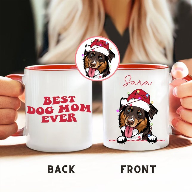 Caneca Melhor Cachorro Mãe Nunca Cachorro Personalizado D (Criador carregado)