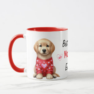 Caneca Melhor Cachorro Moderno Mãe Já Personalizada Fotos