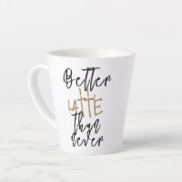 Caneca Melhor Café Com Leite Do Que Nunca - Xícara