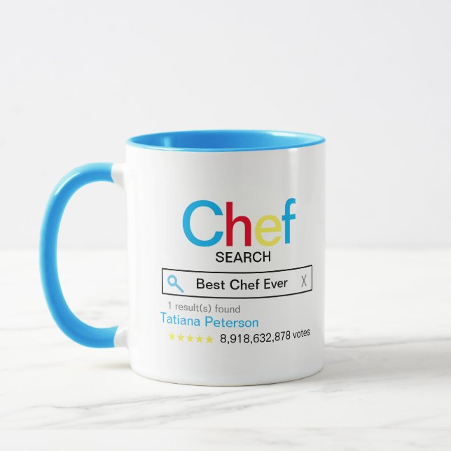 Caneca Melhor Chef nunca - Resultado do mecanismo de busc (Esquerda)