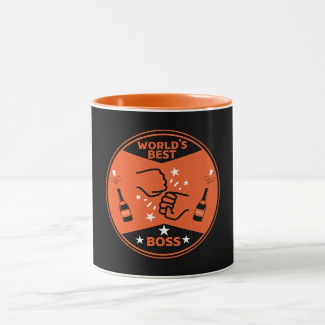Caneca Melhor Chefe do Mundo (Centro)