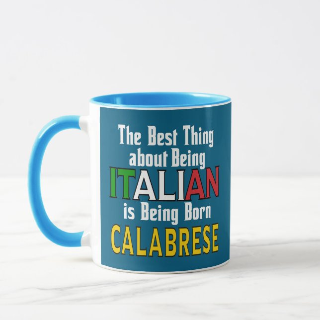 Caneca Melhor coisa sobre ser italiano (Esquerda)
