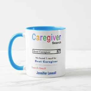 Caneca Melhor Cuidador Personalizado Engraçado