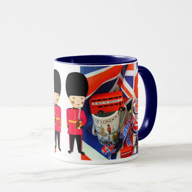 Caneca Melhor das Souvenirs Britânicas (Frente Esquerda)
