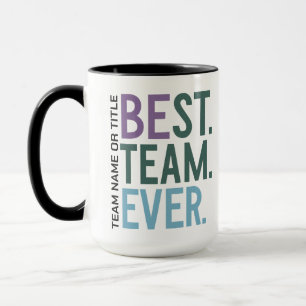 Caneca Melhor Equipe de Todos os Tempos Agradecimento D