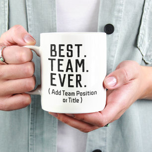 Caneca Melhor Equipe Já Personalizável Nome da Equ