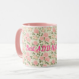 Caneca Melhor Floral Moderno Elegante