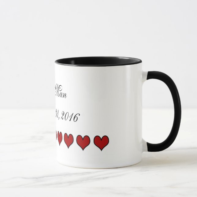 Caneca Melhor Homem | Casamento (Direita)