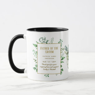 Caneca Melhor Homem Personalizado Pai do Groom Padrinho d