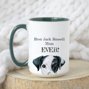 Caneca Melhor Jack Russell Mãe! Jack Russell Pet Dog