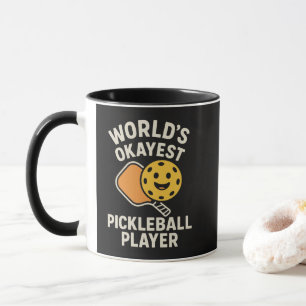 Caneca Melhor Jogador de Pickleball do Mundo
