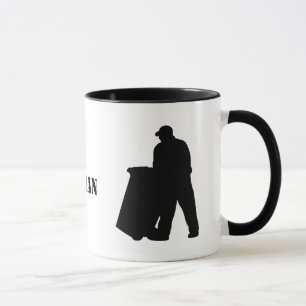 Caneca Melhor Lixo Silhouette Mug