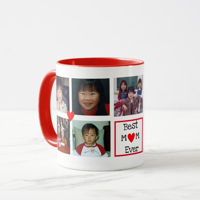 Caneca Melhor Mãe Alguma Vez Copia 9 Fotografia Personali (Frente Esquerda)