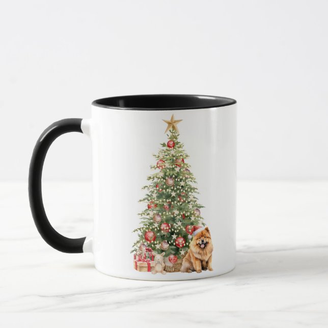 Caneca Melhor Mãe de Cachorro de Todos os Tempos Aquarela (Esquerda)