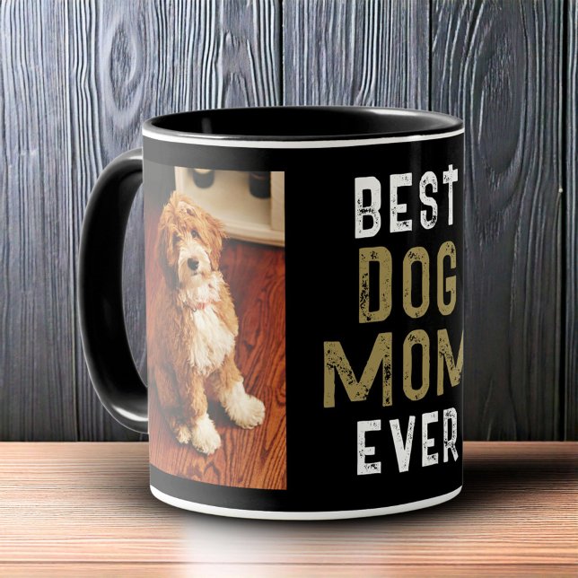Caneca Melhor Mãe de Cachorro de Todos os Tempos Propriet (Criador carregado)