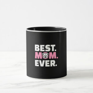 Caneca Melhor Mãe De Cão Nunca Mais Lover De Bulgue Ing