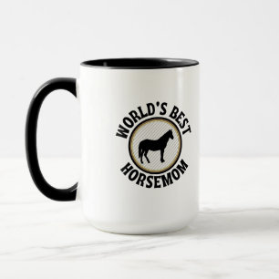 Caneca Melhor mãe de cavalo do mundo