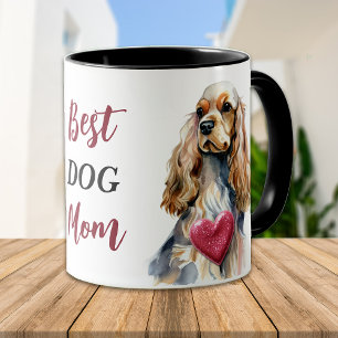 Caneca Melhor Mãe de Cocker Spaniel