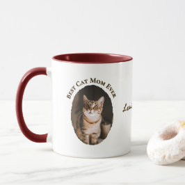 Caneca Melhor Mãe de Gato de Sempre Personalizado Diverti