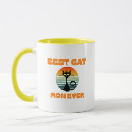 Caneca Melhor Mãe de Gato de Todos os Tempos