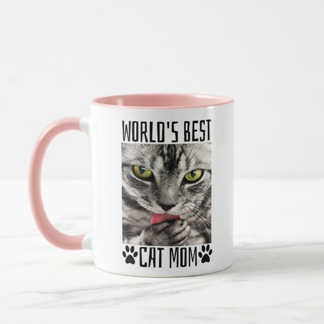 Caneca Melhor Mãe de Gato do Mundo   (Esquerda)