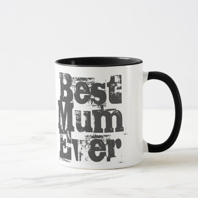 Caneca Melhor Mãe de sempre - Mug de café de dois tons (Direita)