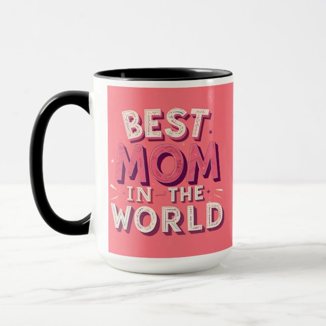 Caneca Melhor Mãe do Mundo  (Esquerda)