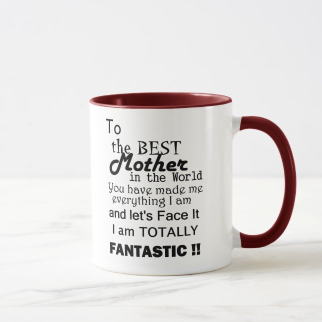 Caneca Melhor Mãe do Mundo (Direita)
