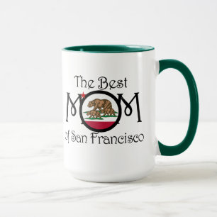 Caneca Melhor Mãe em São Francisco com 2 Cubs 15oz Mug