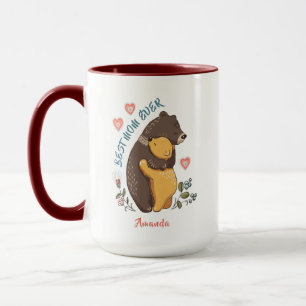 Caneca Melhor mãe Mug, presente personalizado de dia de a