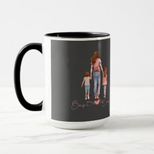 Caneca Melhor Mãe Nunca DIA DE AS MÃES Vida da mãe