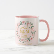 Melhor Mãe Sempre Mug - Presente no Dia da Mãe