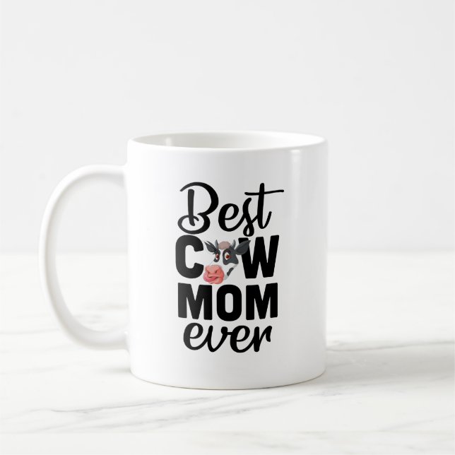 Caneca Melhor Mãe Vaca de Todos os Tempos – Xícara (Esquerda)
