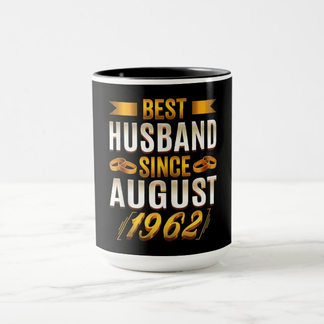 Caneca Melhor Marido Engraçado 58 anos (Centro)