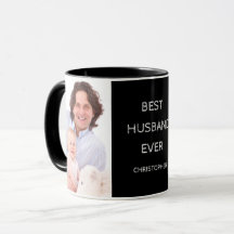 Melhor Marido já Personalizado Mug de Fotografia