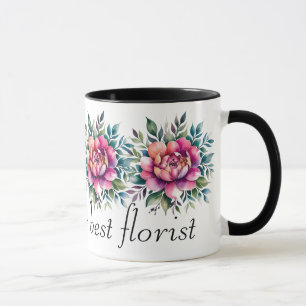Caneca Melhor Mug para Melhor Florista