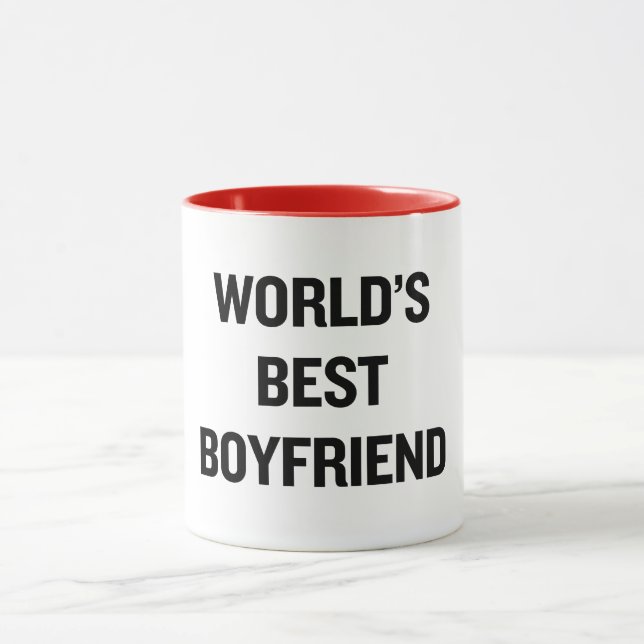 Caneca Melhor Namorado do Mundo (Centro)