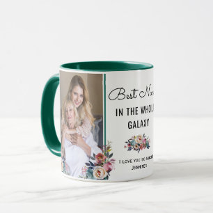 Caneca Melhor Nana de Toda a Galáxia Presente de Vovó Fot