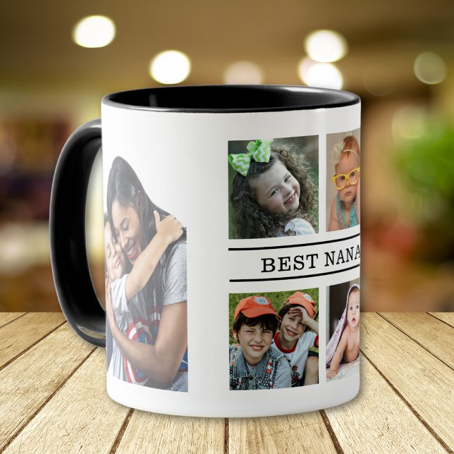 Caneca Melhor Nana Preto E Branco Netos 6 Fotos  (Criador carregado)