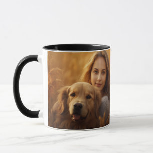 Caneca Melhor ouro Cachorro Mamãe já tomou café