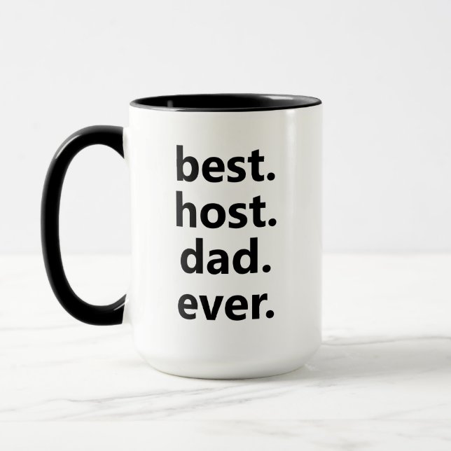 Caneca Melhor Pai Anfitrião De Coffee Mug (Esquerda)