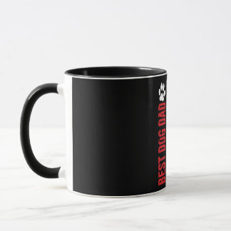 Caneca Melhor Pai De Cachorro Alguma Bandeira Americana