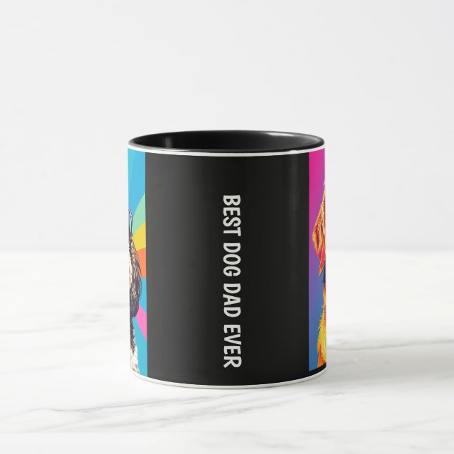 Caneca Melhor Pai de Cachorro de Todos (Centro)