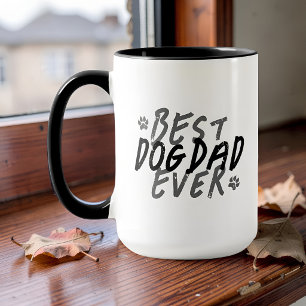Caneca Melhor Pai de Cachorro de Todos os Tempos Moderno
