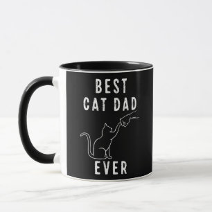 Caneca Melhor Pai de Gato de Todos os Tempos Papai de Gat